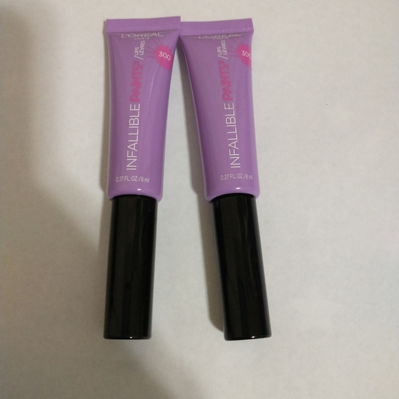 2 L'Oreal Paris Infallible Paints Lips.300 Lilac - Picture 5 of 5